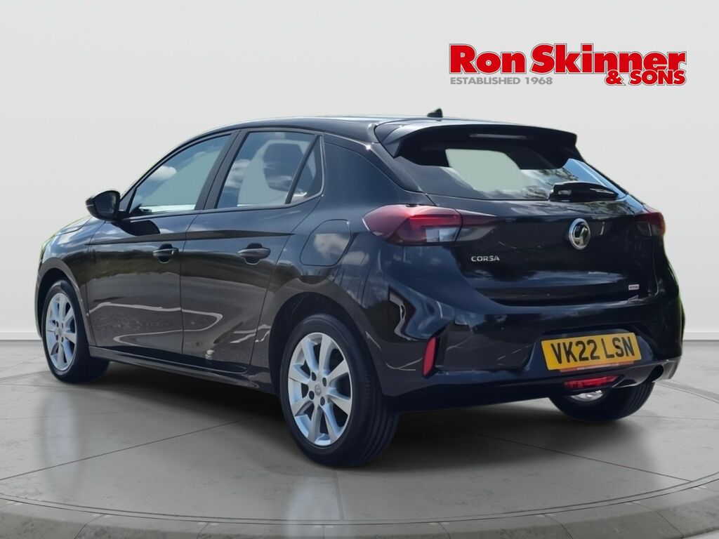 Vauxhall Corsa 1.2 Se Edition Hatchback Euro 6 VK22LSN Black #3