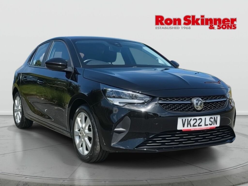 Vauxhall Corsa 1.2 Se Edition Hatchback Euro 6 Black