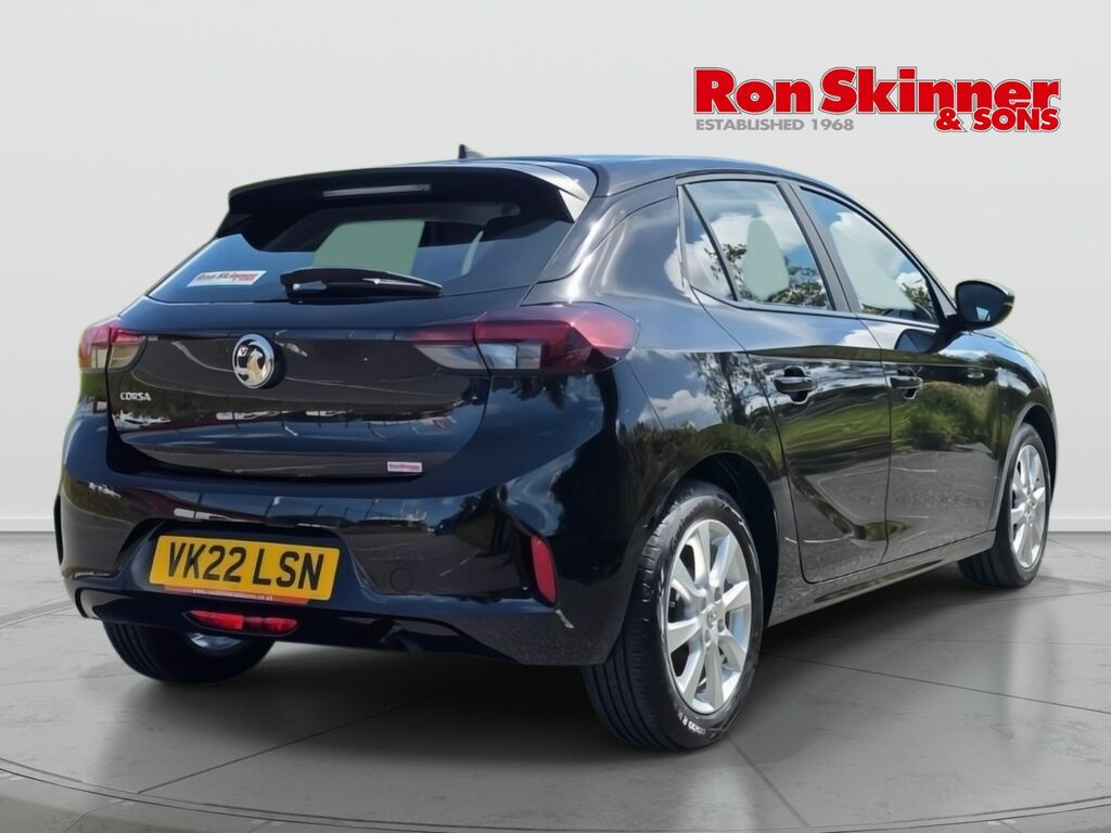 Vauxhall Corsa 1.2 Se Edition Hatchback Euro 6 VK22LSN Black #4