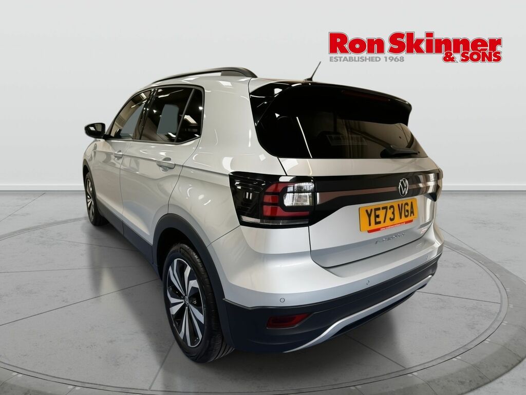 Volkswagen T-Cross 1.0 Tsi Black Edition Suv Dsg Euro 6 S YE73VGA Silver #4