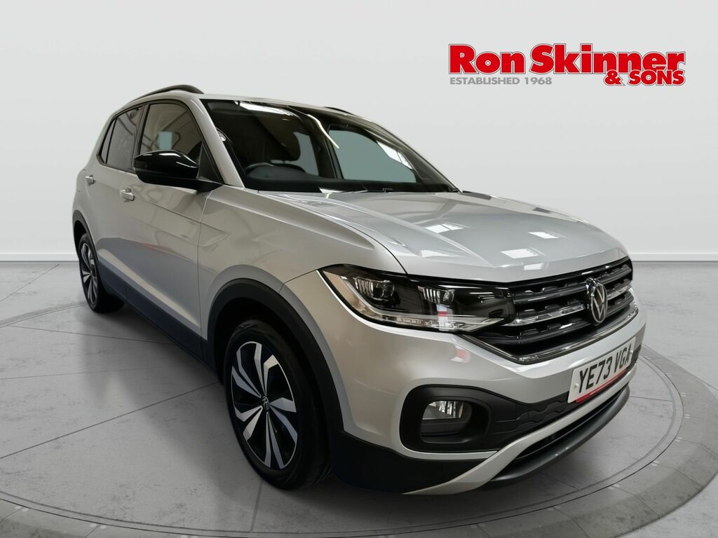 Volkswagen T-Cross 1.0 Tsi Black Edition Suv Dsg Euro 6 S YE73VGA Silver