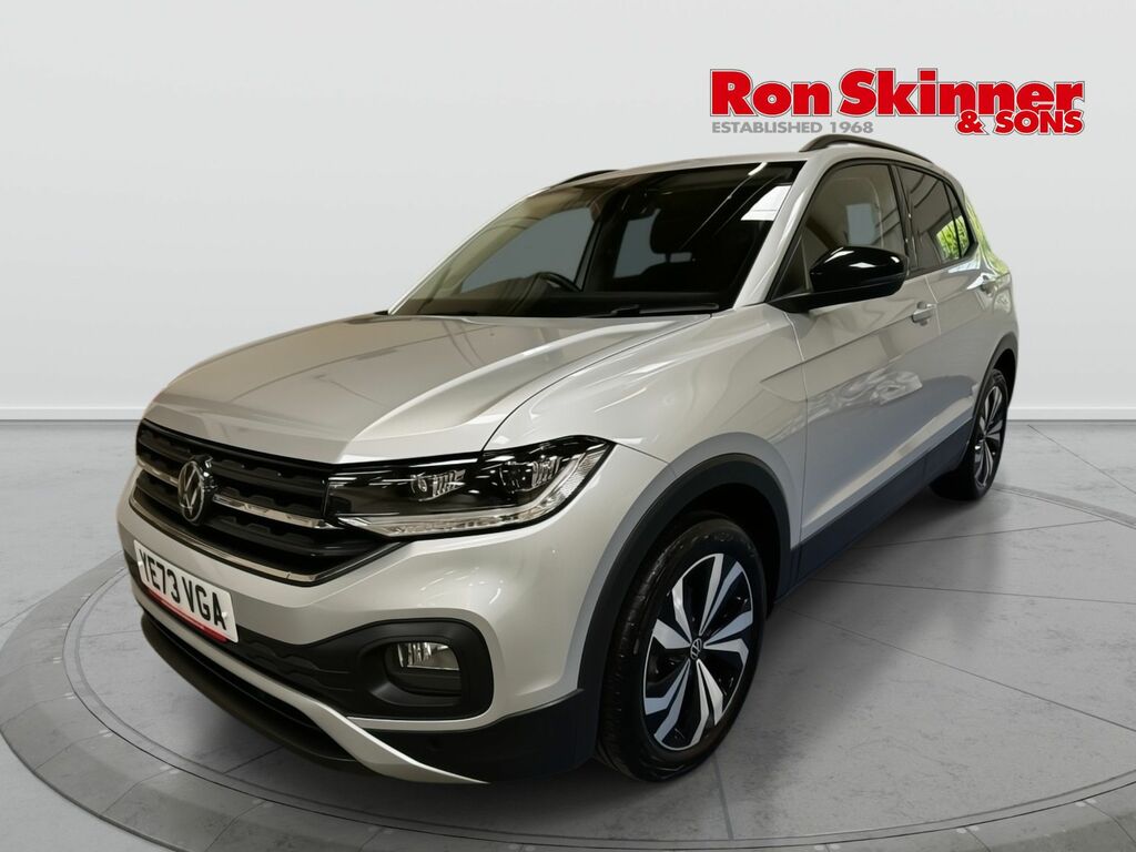Volkswagen T-Cross 1.0 Tsi Black Edition Suv Dsg Euro 6 S YE73VGA Silver #2