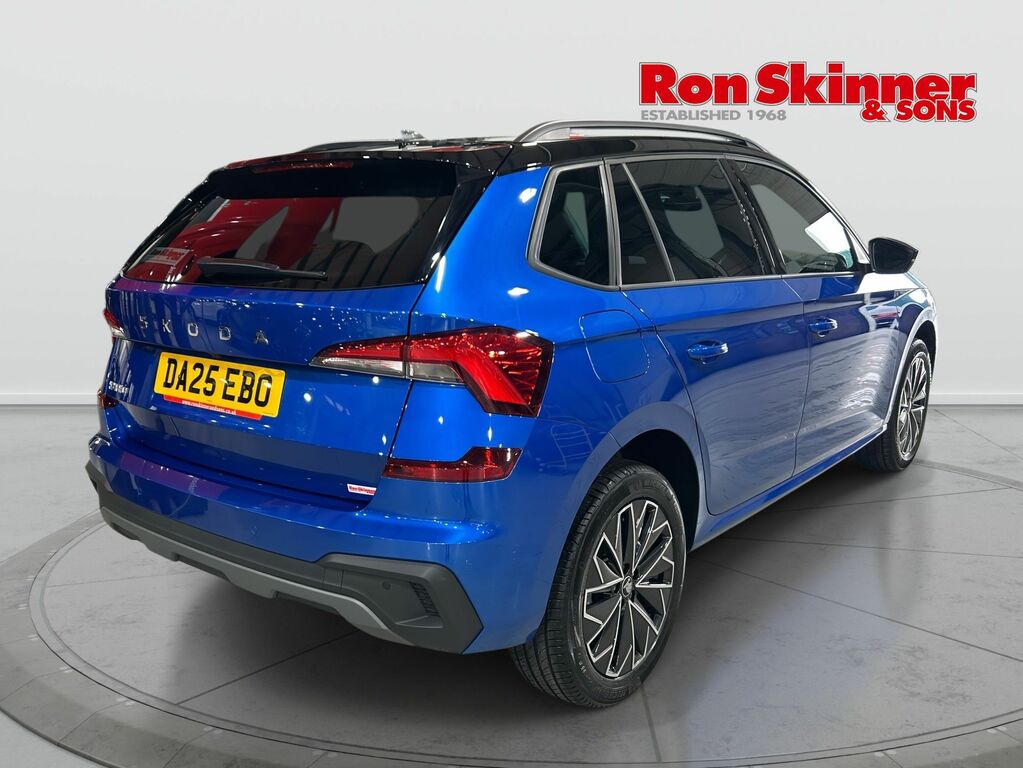 Skoda Kamiq 1.0 Tsi Design Edition Suv Euro DA25EBO Blue #4