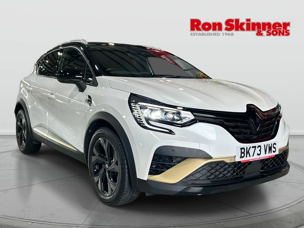 Renault Captur 1.6 E-tech 9.8Kwh E-tech Engineered Suv White