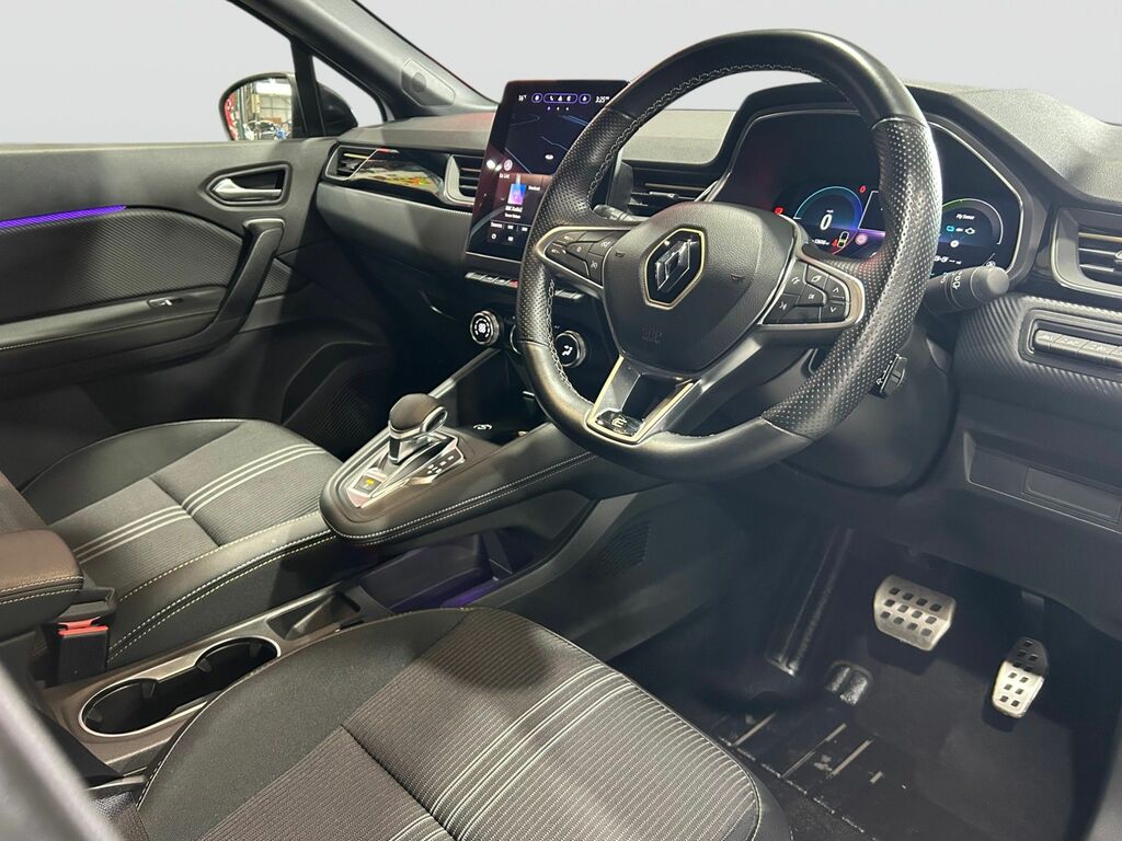 Renault Captur 1.6 E-tech 9.8Kwh E-tech Engineered Suv BK73VWS White #6