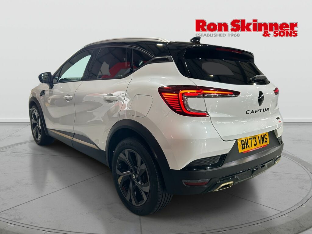 Renault Captur 1.6 E-tech 9.8Kwh E-tech Engineered Suv BK73VWS White #3