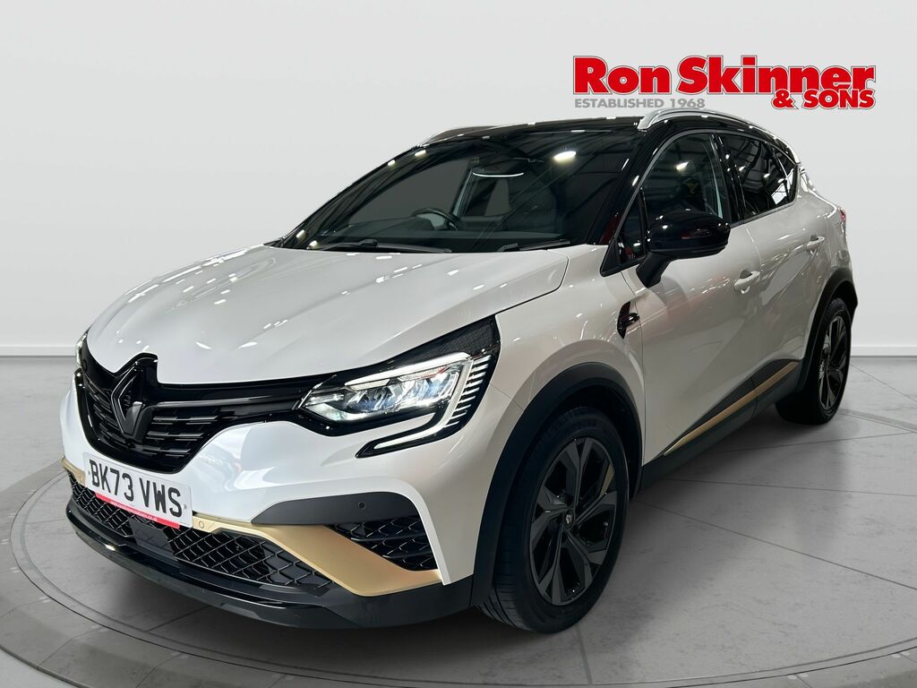 Renault Captur 1.6 E-tech 9.8Kwh E-tech Engineered Suv BK73VWS White #2