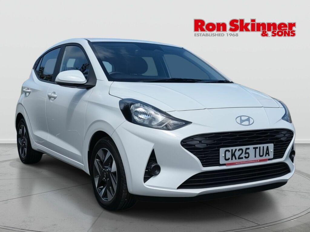 Hyundai I10 1.0 Advance Hatchback Euro 6 Ss White