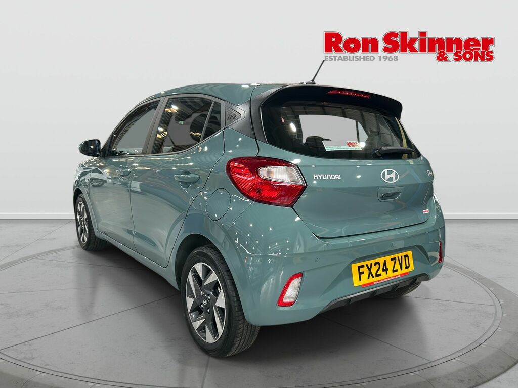 Hyundai I10 1.0 Advance Hatchback Euro 6 Ss FX24ZVD Green #3