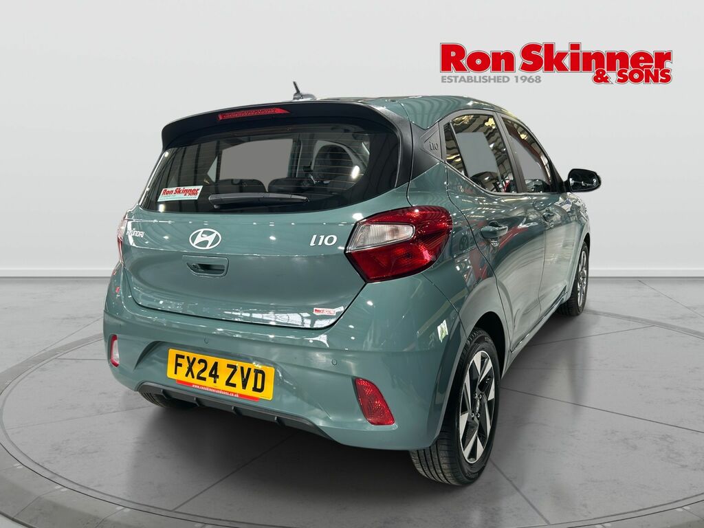 Hyundai I10 1.0 Advance Hatchback Euro 6 Ss FX24ZVD Green #4