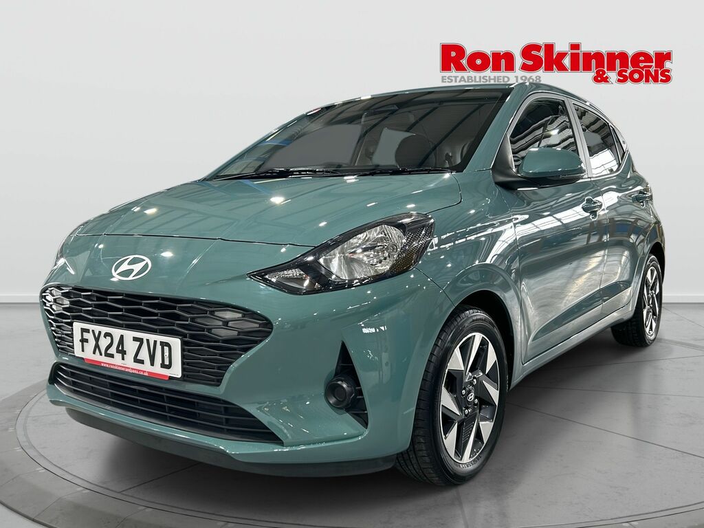 Hyundai I10 1.0 Advance Hatchback Euro 6 Ss FX24ZVD Green #2