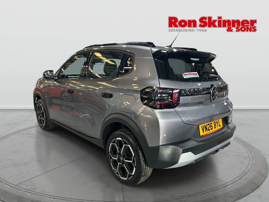 Citroen C3 1.2 Turbo Plus Hatchback Euro 6 VN26BYL Grey #3