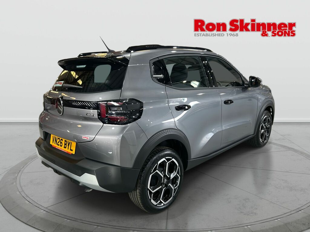 Citroen C3 1.2 Turbo Plus Hatchback Euro 6 VN26BYL Grey #4