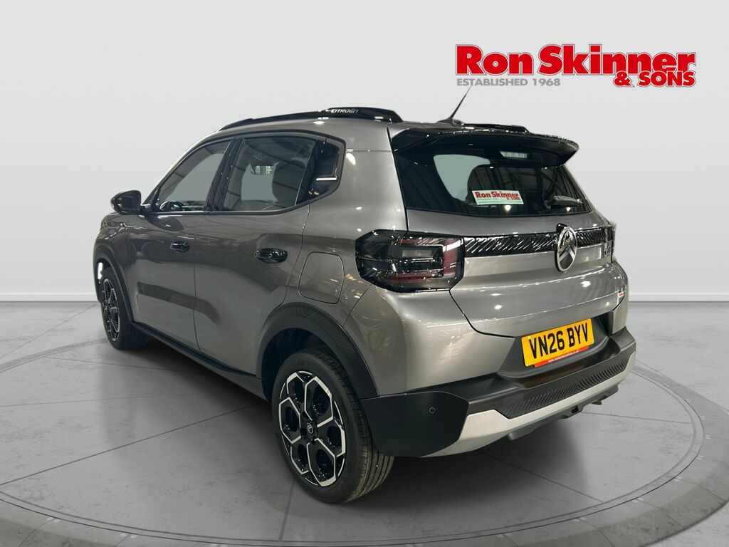 Citroen C3 1.2 Turbo Plus Hatchback Euro 6 VN26BYV Grey #3