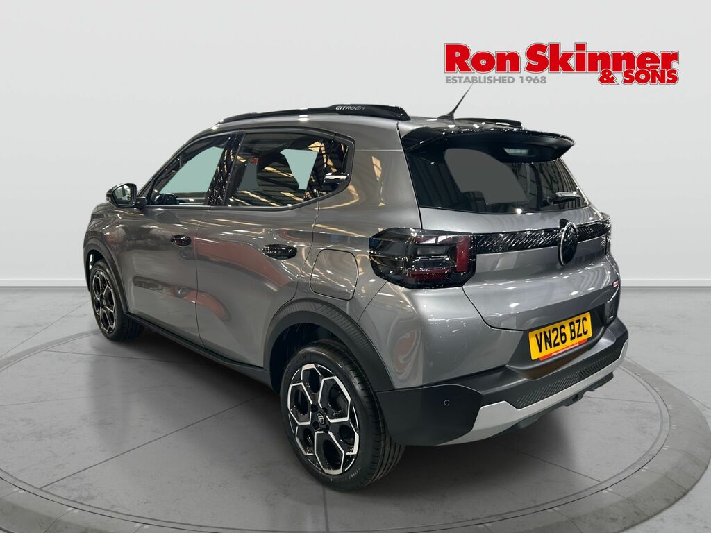 Citroen C3 1.2 Turbo Plus Hatchback Euro 6 VN26BZC Grey #3