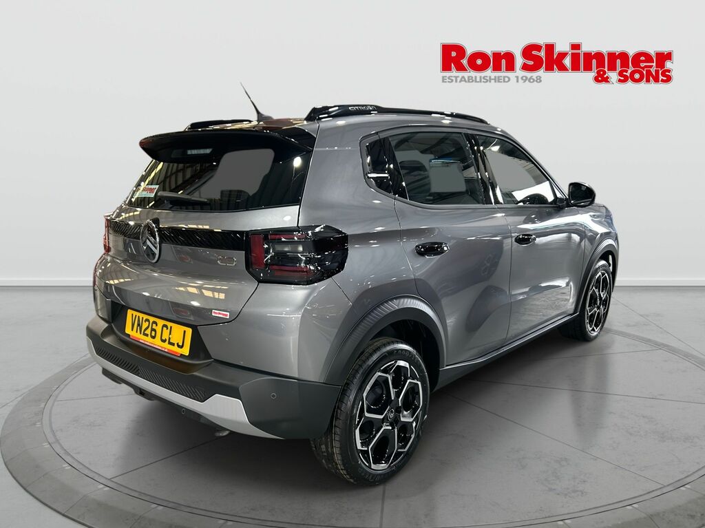 Citroen C3 1.2 Turbo Plus Hatchback Euro 6 VN26CLJ Grey #4