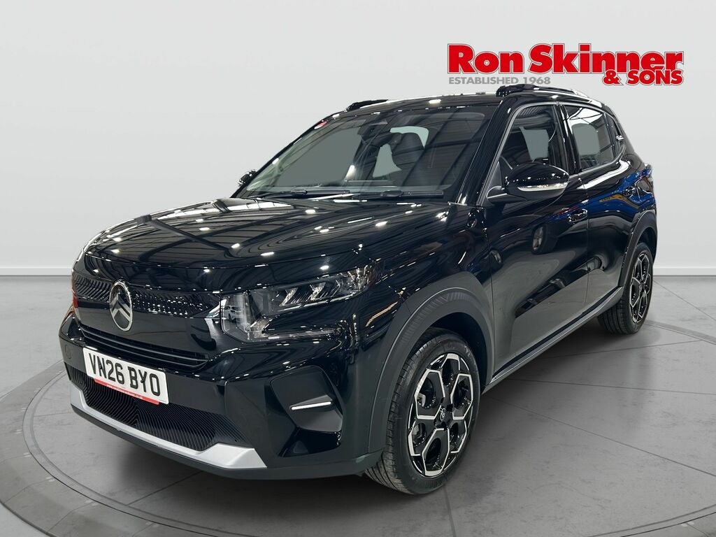 Citroen C3 1.2 Turbo Plus Hatchback Euro 6 VN26BYO Black #2