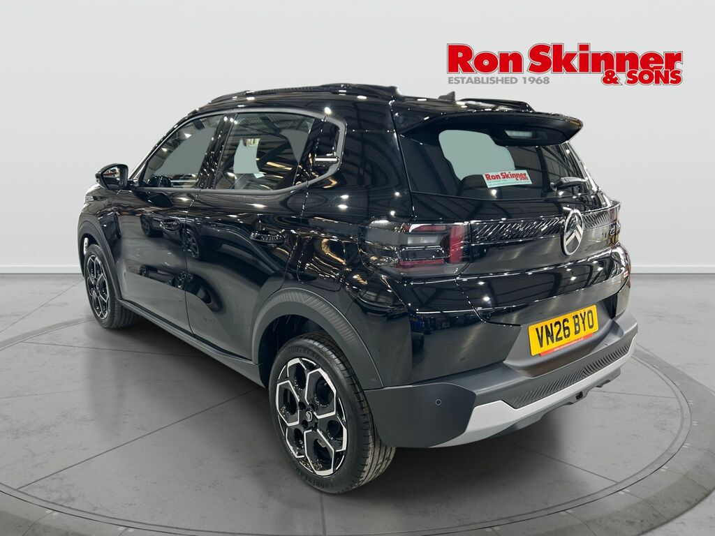 Citroen C3 1.2 Turbo Plus Hatchback Euro 6 VN26BYO Black #3