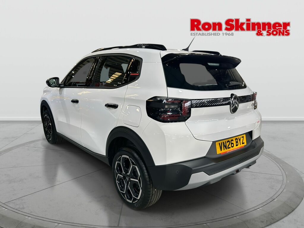 Citroen C3 1.2 Turbo Plus Hatchback Euro 6 VN26BYZ White #2