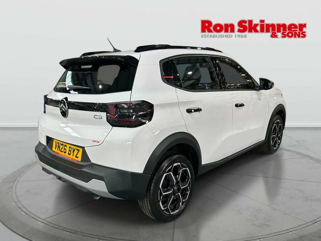 Citroen C3 1.2 Turbo Plus Hatchback Euro 6 VN26BYZ White #3