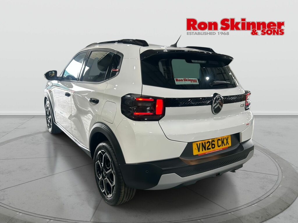 Citroen C3 1.2 Turbo Plus Hatchback Euro 6 VN26CKX White #3