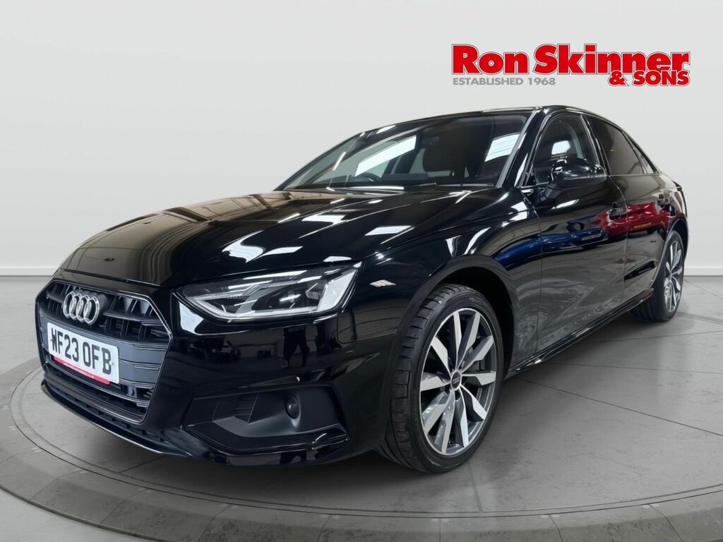 Audi A4 2.0 Tfsi 40 Sport Edition Saloon S Tron WF23OFB Black #2