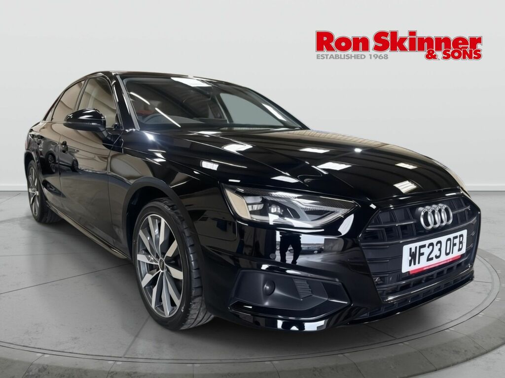 Audi A4 2.0 Tfsi 40 Sport Edition Saloon S Tron Black