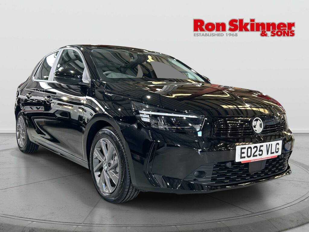 Vauxhall Corsa 1.2 Hybrid Design Hatchback Hybrid E-dc Black