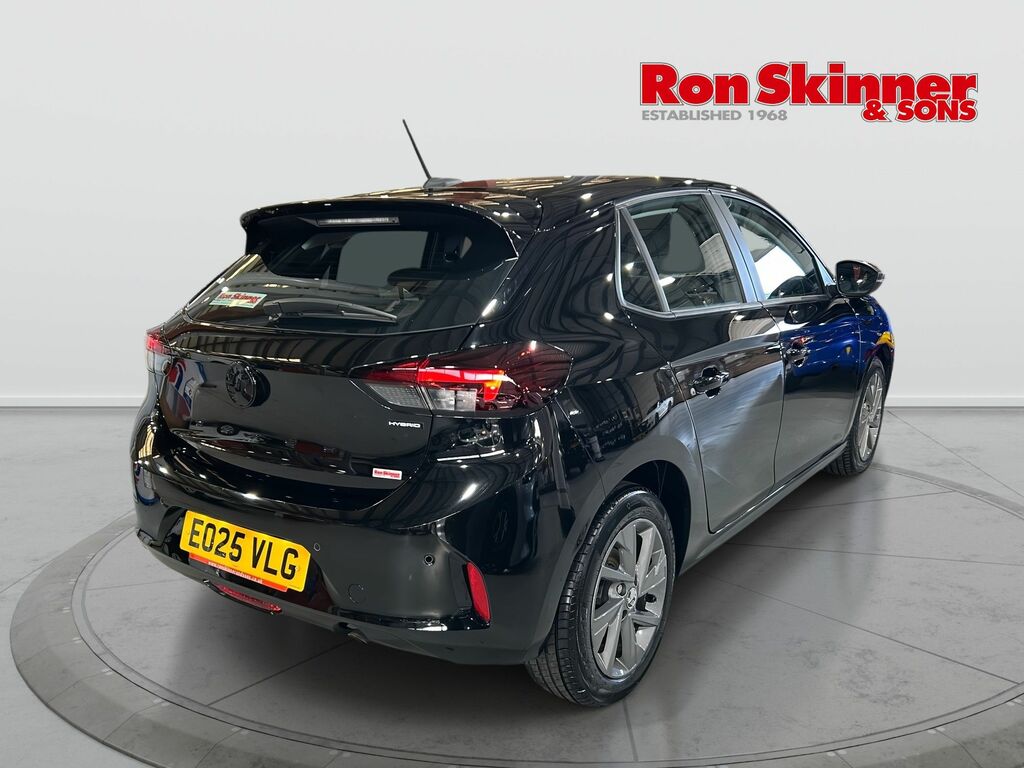 Vauxhall Corsa 1.2 Hybrid Design Hatchback Hybrid E-dc Black #3