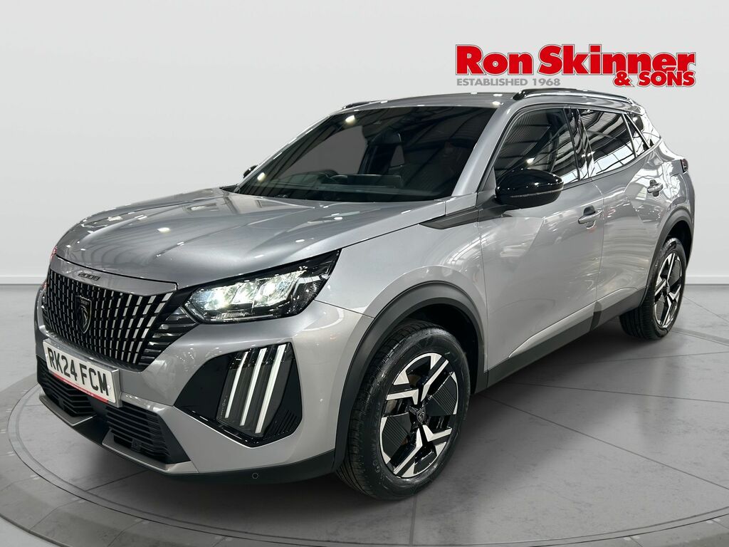 Peugeot 2008 1.2 Puretech Allure Suv Euro 6 RK24FCM Grey #2