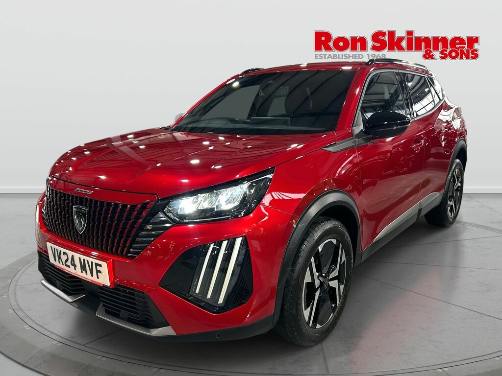 Peugeot 2008 1.2 Puretech Allure Suv Euro 6 VK24MVF Red #2