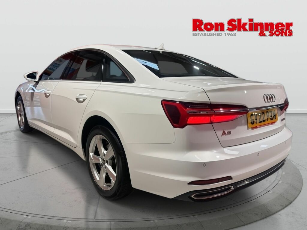 Audi A6 Saloon 2.0 Tfsi 40 Sport Saloon S Tronic Euro GY22PZW White #3