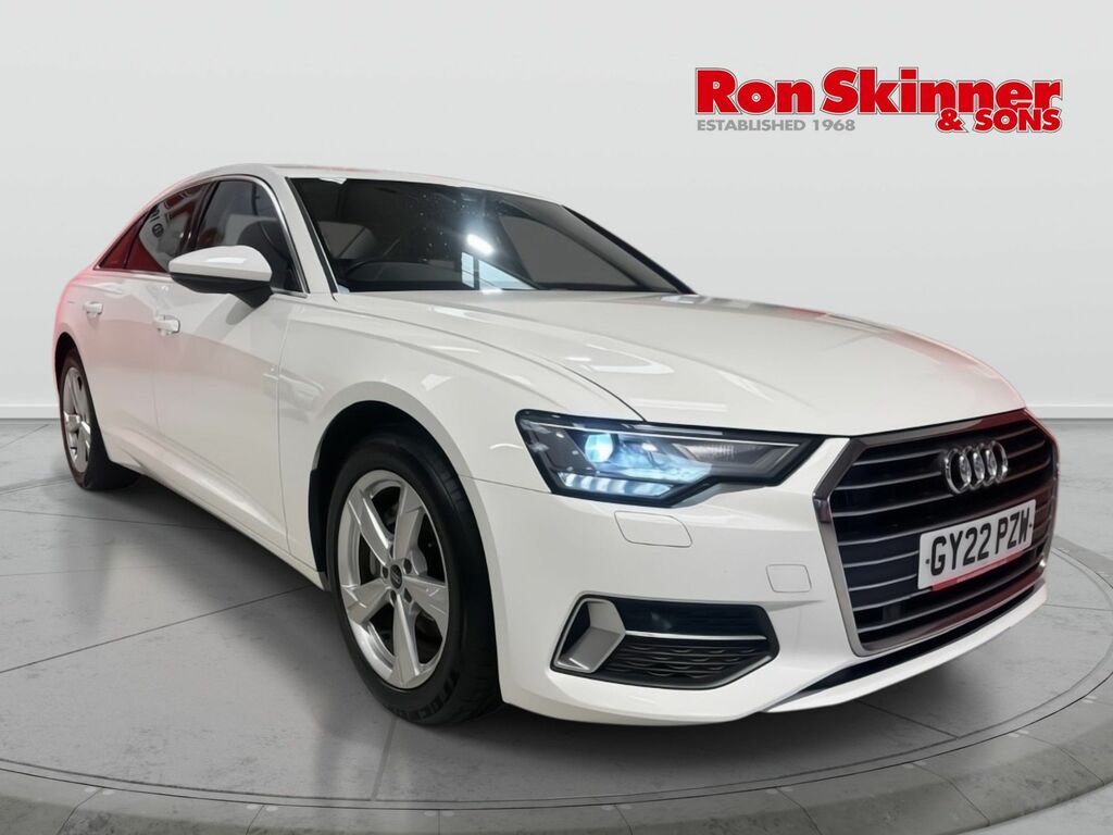 Audi A6 Saloon 2.0 Tfsi 40 Sport Saloon S Tronic Euro White