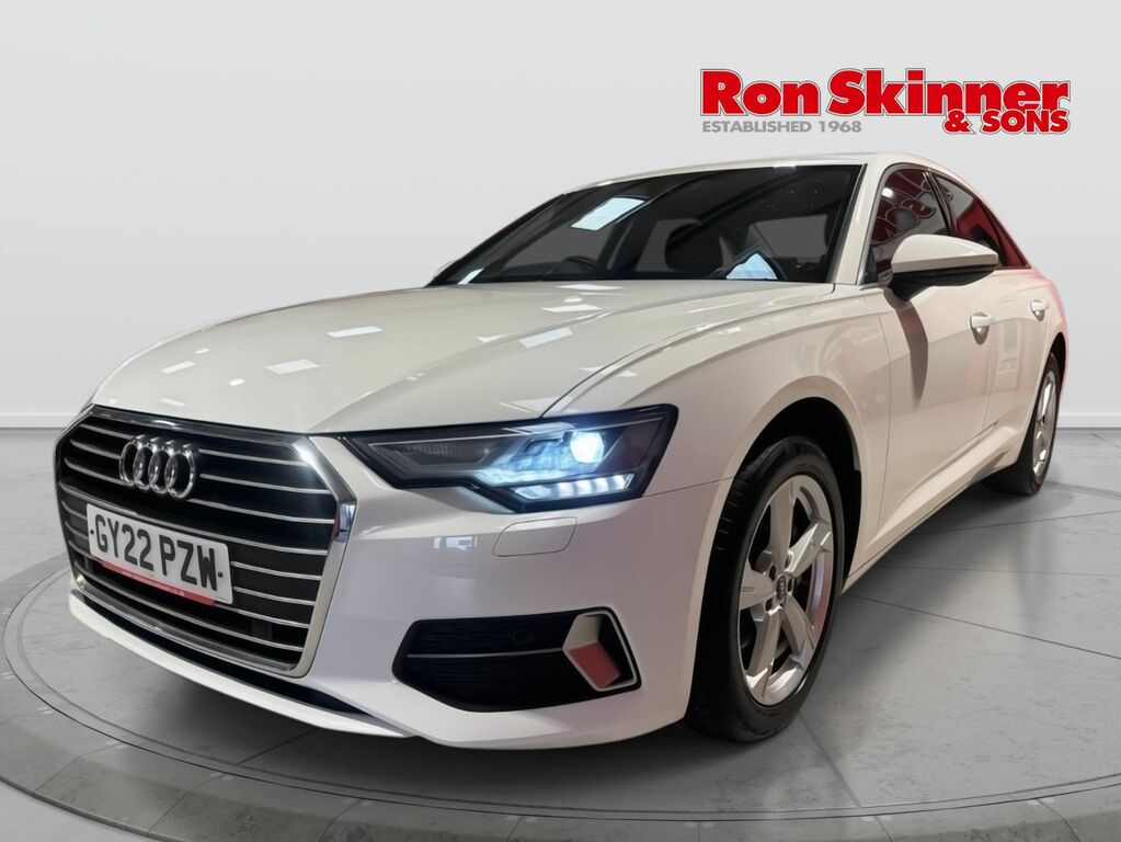 Audi A6 Saloon 2.0 Tfsi 40 Sport Saloon S Tronic Euro GY22PZW White #2
