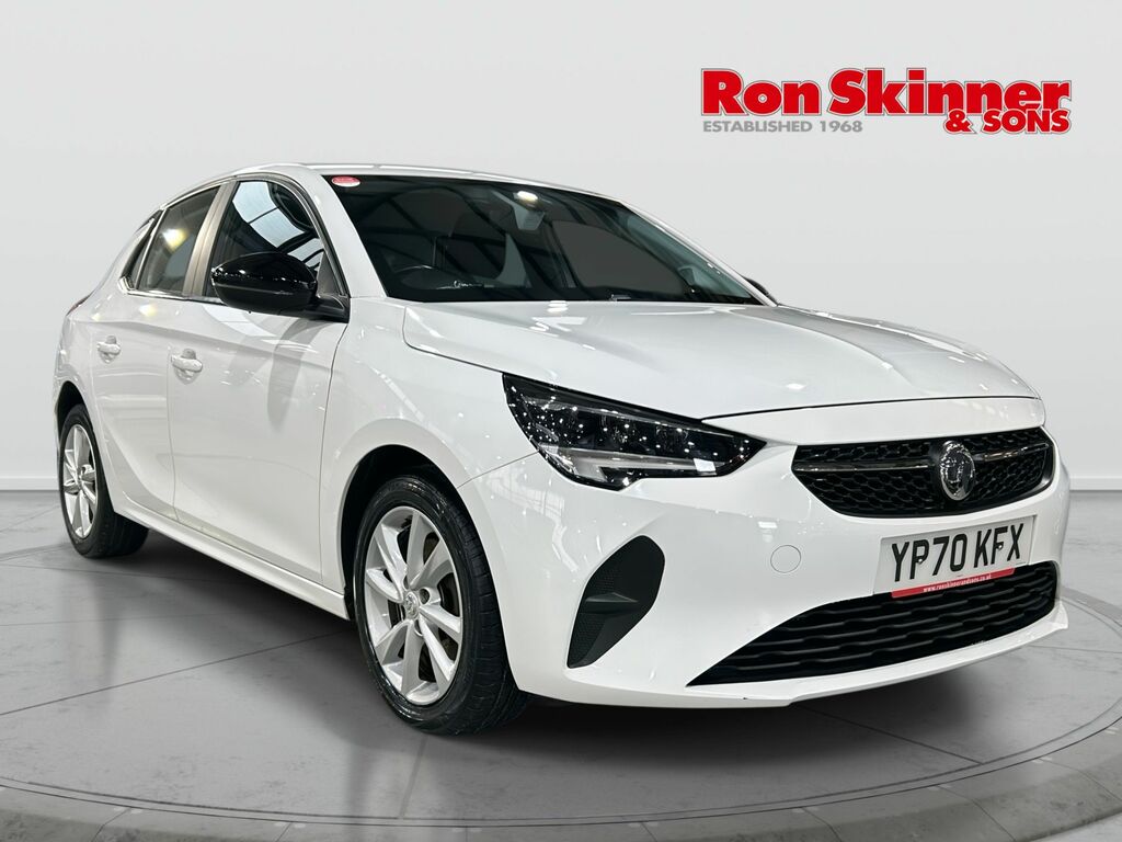 Vauxhall Corsa 1.2 Turbo Se Hatchback Euro 6 S White