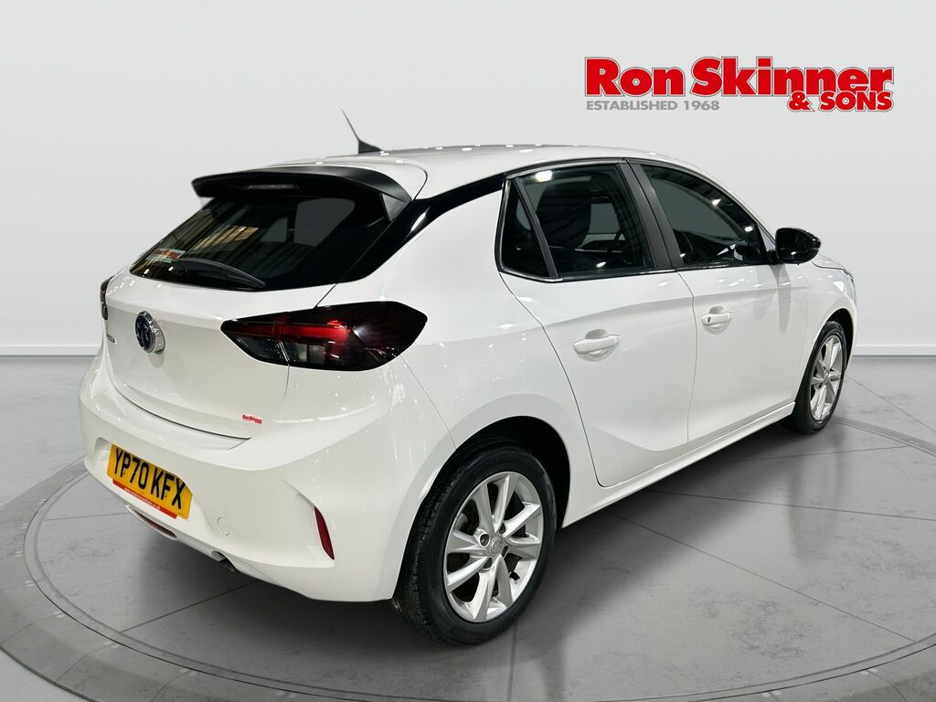 Vauxhall Corsa 1.2 Turbo Se Hatchback Euro 6 S YP70KFX White #3