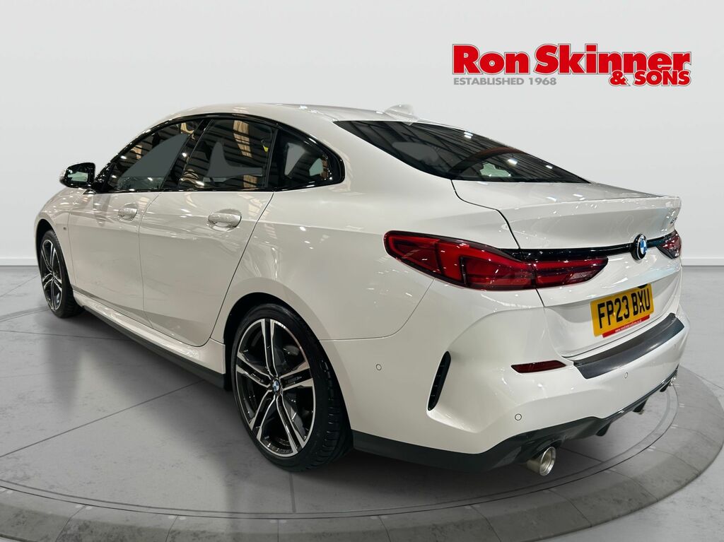 BMW 2 Series Gran Coupe 2.0 218D M Sport Saloon Euro 6 White #3