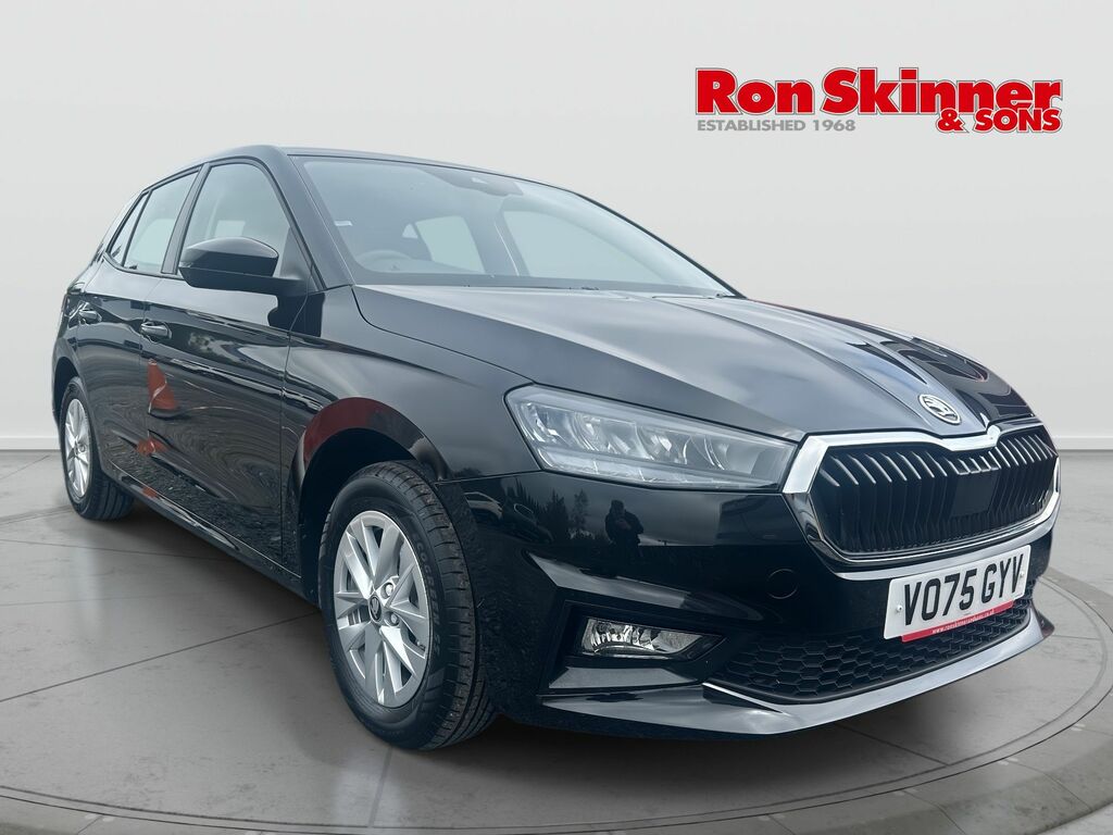 Skoda Fabia 1.0 Tsi Se Edition Hatchback Dsg Euro 6 VO75GYV Black