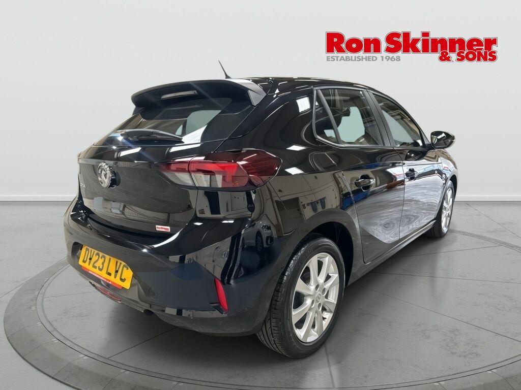 Vauxhall Corsa 1.2 Design Hatchback Euro 6 75 DV23LVC Black #4