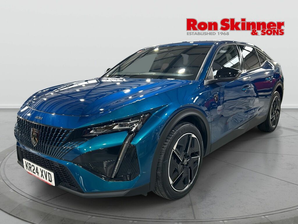 Peugeot 408 1.2 Puretech Gt Fastback Eat Euro 6 S KR24XVD Blue #2