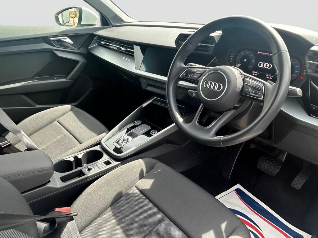 Audi A3 2.0 Tdi 35 Technik Sportback S Tronic E MT71YVF White #6