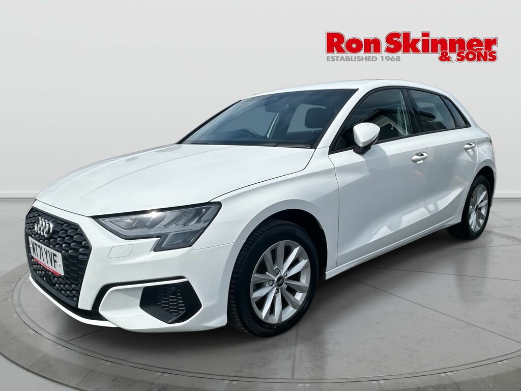 Audi A3 2.0 Tdi 35 Technik Sportback S Tronic E MT71YVF White #2
