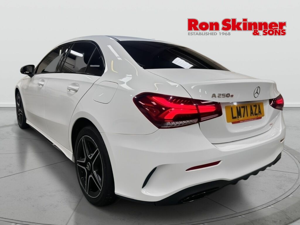 Mercedes-Benz A Class 1.3 A250e 15.6Kwh Amg Line Edition Saloon Petr LM71AZA White #3