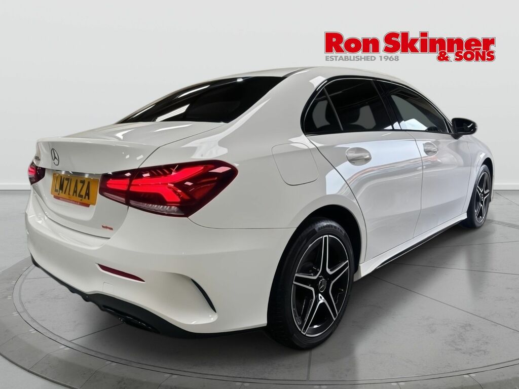 Mercedes-Benz A Class 1.3 A250e 15.6Kwh Amg Line Edition Saloon Petr LM71AZA White #4