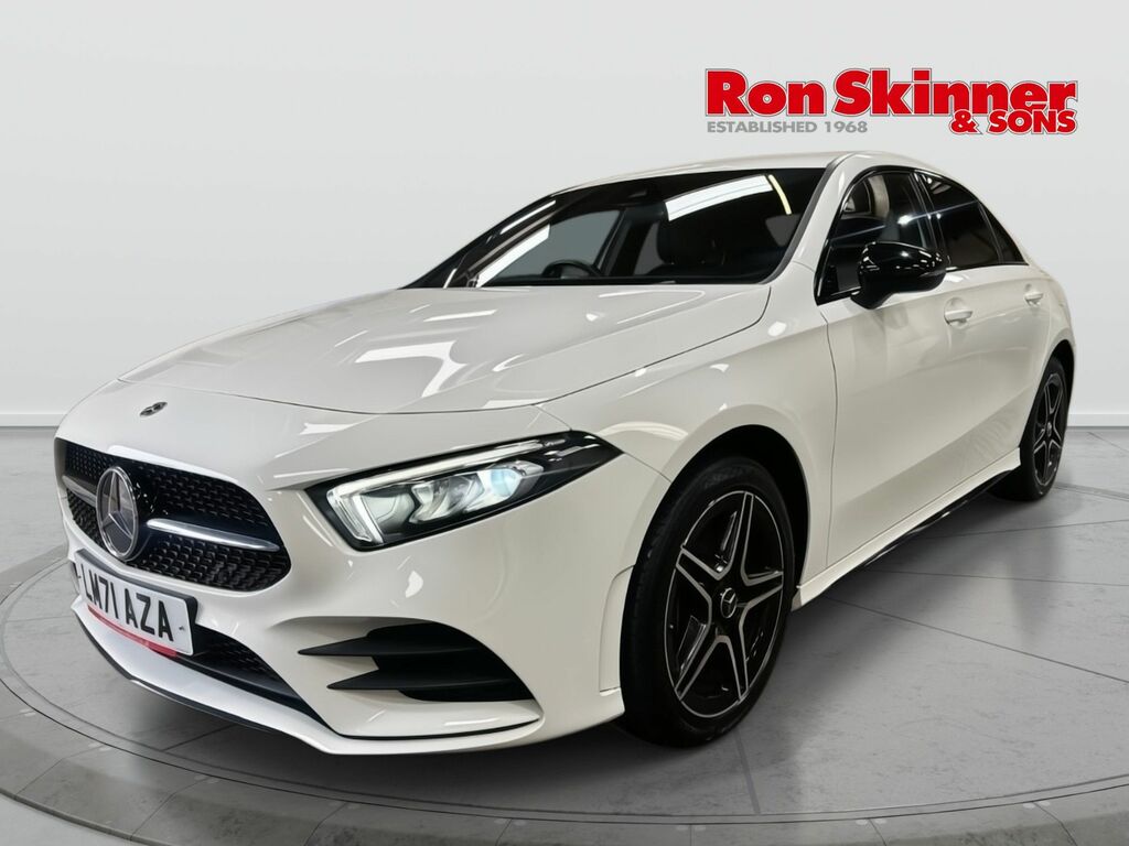 Mercedes-Benz A Class 1.3 A250e 15.6Kwh Amg Line Edition Saloon Petr LM71AZA White #2
