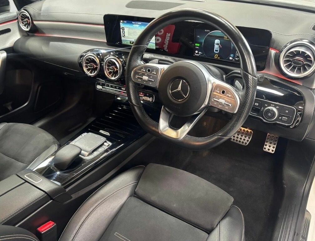 Mercedes-Benz A Class 1.3 A250e 15.6Kwh Amg Line Edition Saloon Petr LM71AZA White #6