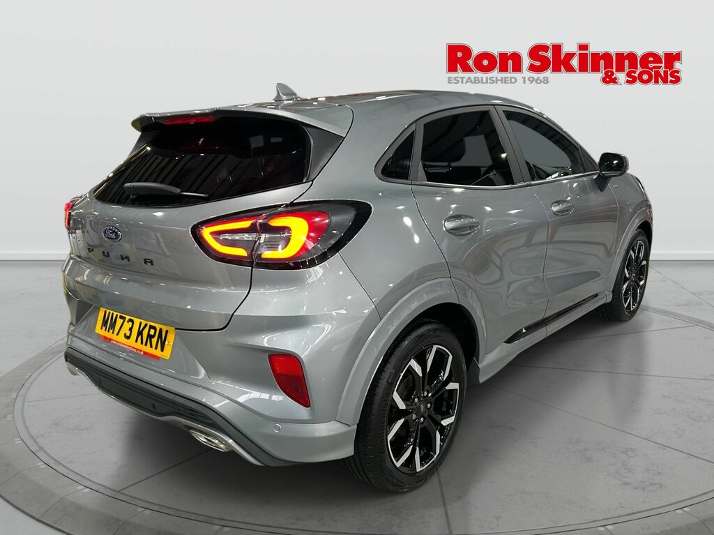 Ford Puma 1.0T Ecoboost Mhev St-line X Suv Hybrid MM73KRN Silver #4