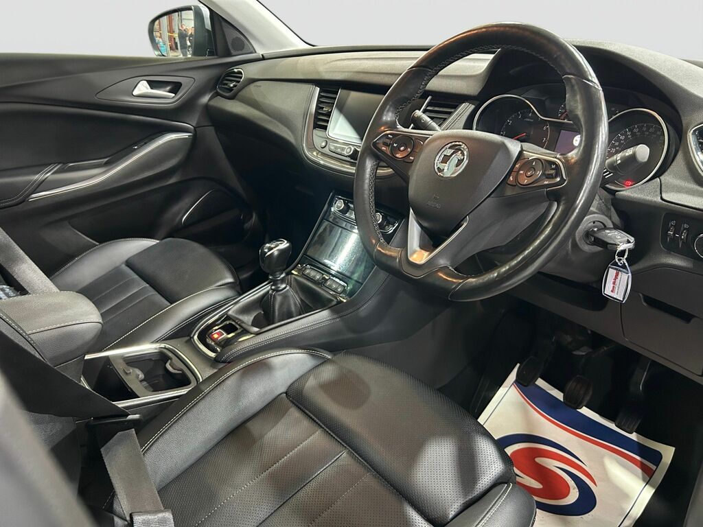Vauxhall Grandland X 1.2 Turbo Elite Nav Suv 6Spd Eur DA70CXW Grey #5