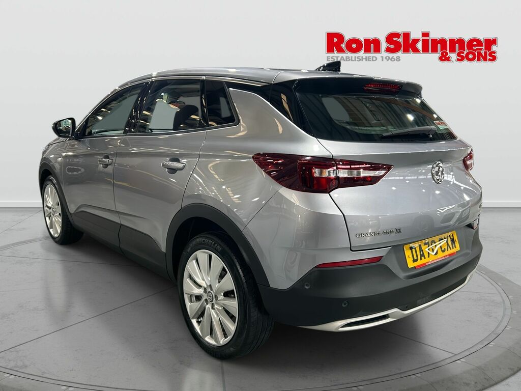 Vauxhall Grandland X 1.2 Turbo Elite Nav Suv 6Spd Eur DA70CXW Grey #3