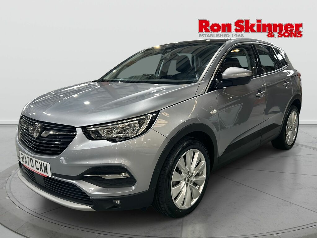 Vauxhall Grandland X 1.2 Turbo Elite Nav Suv 6Spd Eur DA70CXW Grey #2